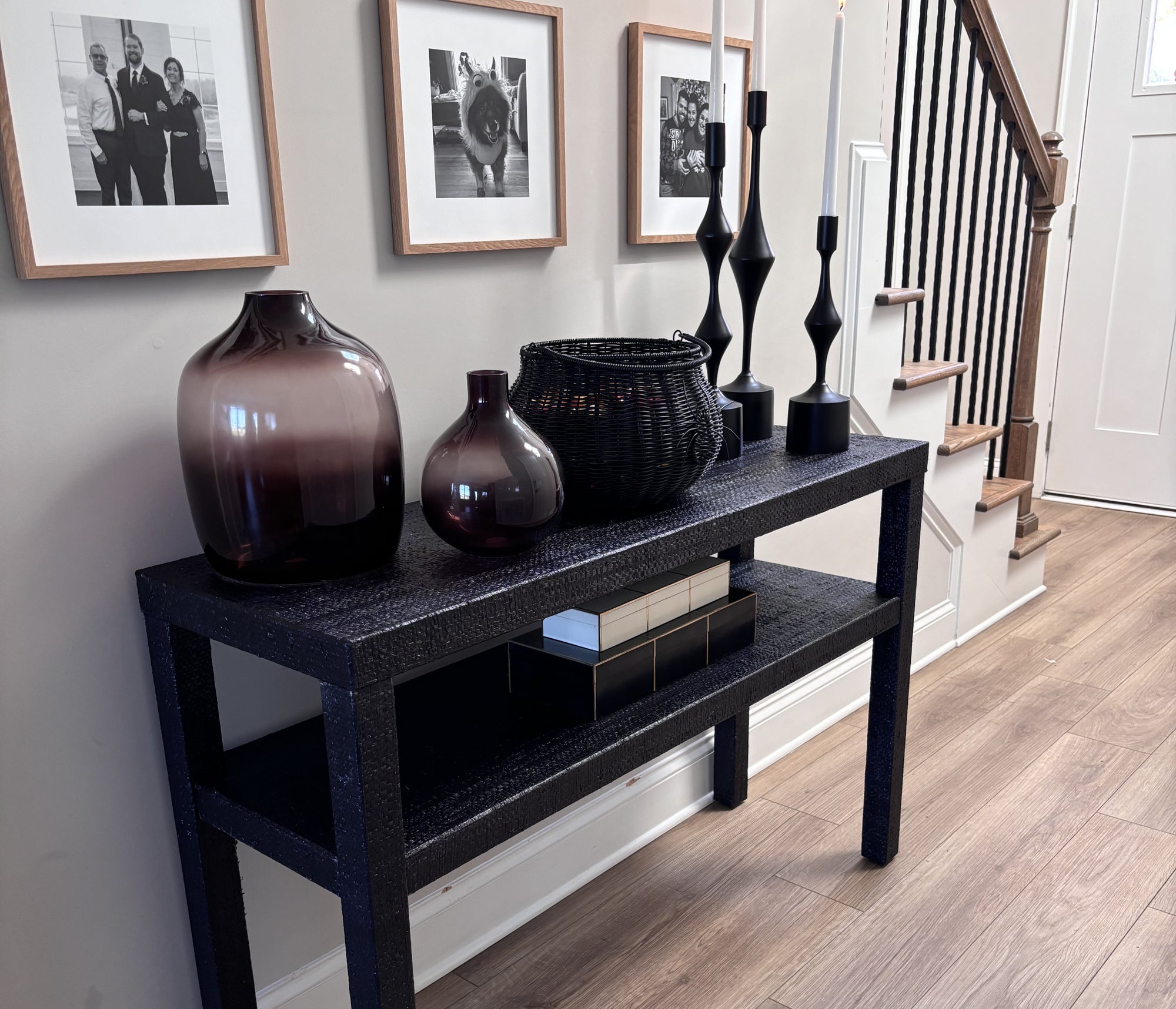 Welcome Guests with a Moody and Stylish Entryway