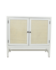 Indigo Road by Egypt Sherrod x East at Main Raffia Paneled 2 Door Storage Cabinet