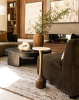 Indigo Road by Egypt Sherrod x East at Main Alto Textured Metal Martini Accent Table