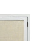 Indigo Road by Egypt Sherrod x East at Main Raffia Paneled 2 Door Storage Cabinet