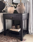 Indigo Road by Egypt Sherrod x East at Main Gia Raffia Nightstand