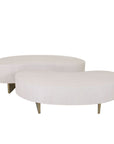 Lima 2-Piece 50" Coffee Table with Gold Metal Legs