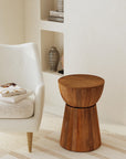 Cinched Drum Side Table