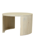 Indigo Road by Egypt Sherrod x East at Main Cyrus Round Storage Coffee Table and Nesting Stool