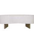 Lima 2-Piece 50" Coffee Table with Gold Metal Legs