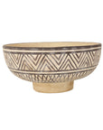 Indigo Road by Egypt Sherrod x East at Main Anya Terracotta Abstract Decorative Bowl