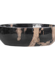 Indigo Road by Egypt Sherrod x East at Main Kiena Oval Petrified Wood Bowl
