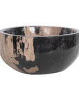 Indigo Road by Egypt Sherrod x East at Main Kiena Oval Petrified Wood Bowl