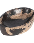 Indigo Road by Egypt Sherrod x East at Main Kiena Oval Petrified Wood Bowl
