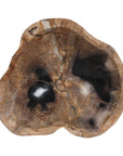 Indigo Road by Egypt Sherrod x East at Main Kiena Organic Shaped Petrified Wood Bowl