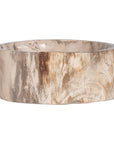 Indigo Road by Egypt Sherrod x East at Main Kiena Organic Shaped Petrified Wood Bowl