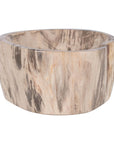 Indigo Road by Egypt Sherrod x East at Main Kiena Organic Shaped Petrified Wood Bowl