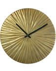 Indigo Road by Egypt Sherrod x East at Main Sunburst Textured Wall Clock