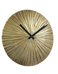 Indigo Road by Egypt Sherrod x East at Main Sunburst Textured Wall Clock