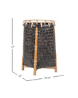 Luz Round Rattan Baskets, Set of 2