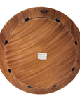 Aurora Round Bone Inlay Wall Mirror