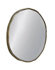 Indigo Road by Egypt Sherrod x East at Main Marni Organic Brass Metal Mirror