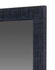 Indigo Road by Egypt Sherrod x East at Main Gia Raffia Mirror