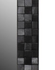 Block Rectangular 39" Recycled Wood Mirror