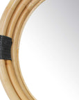 Marina Round Rattan 23" Mirror