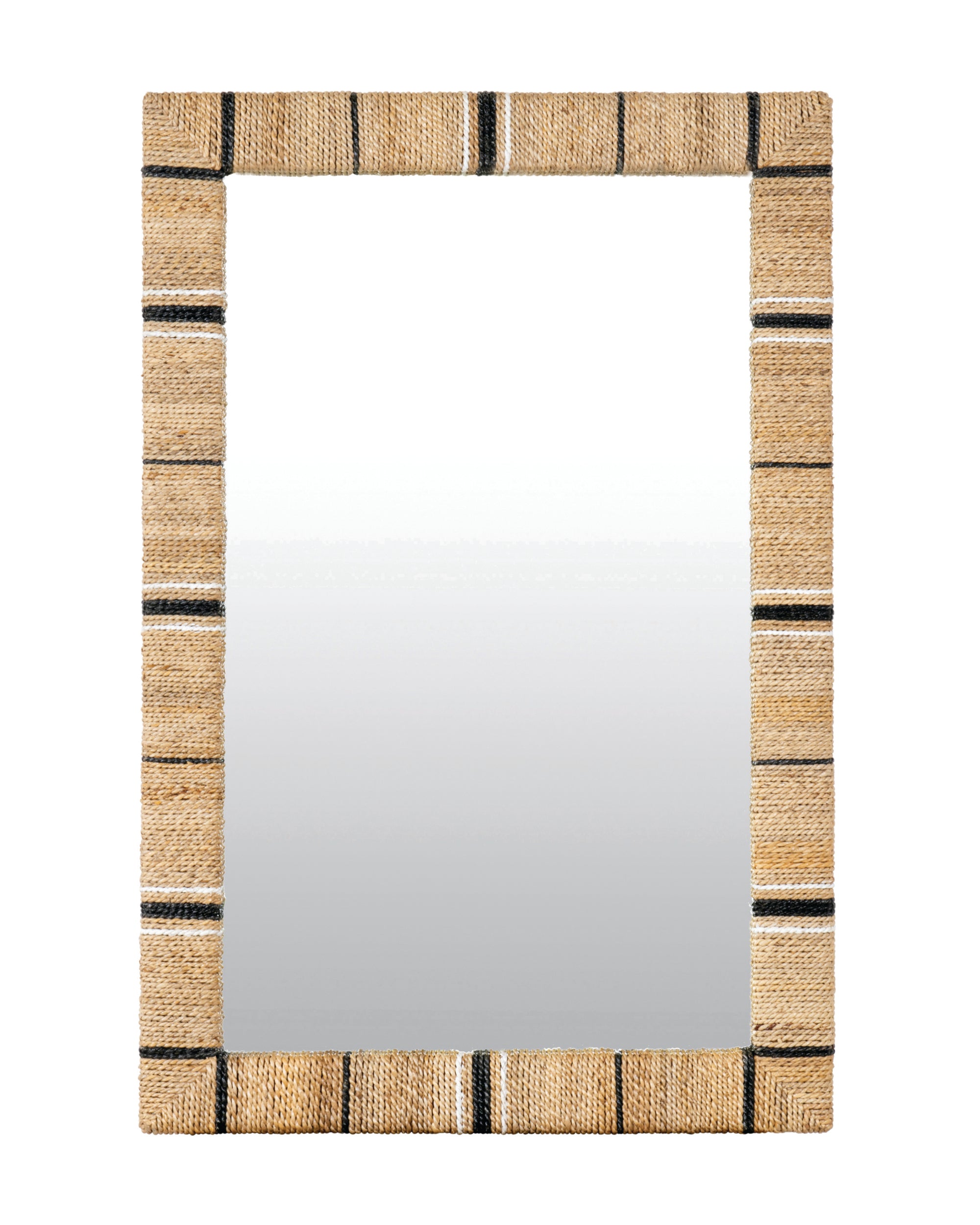 Leila Seagrass Rectangular Mirror