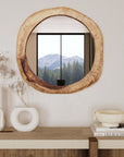 Victor Live Edge Solid Wood Mirror