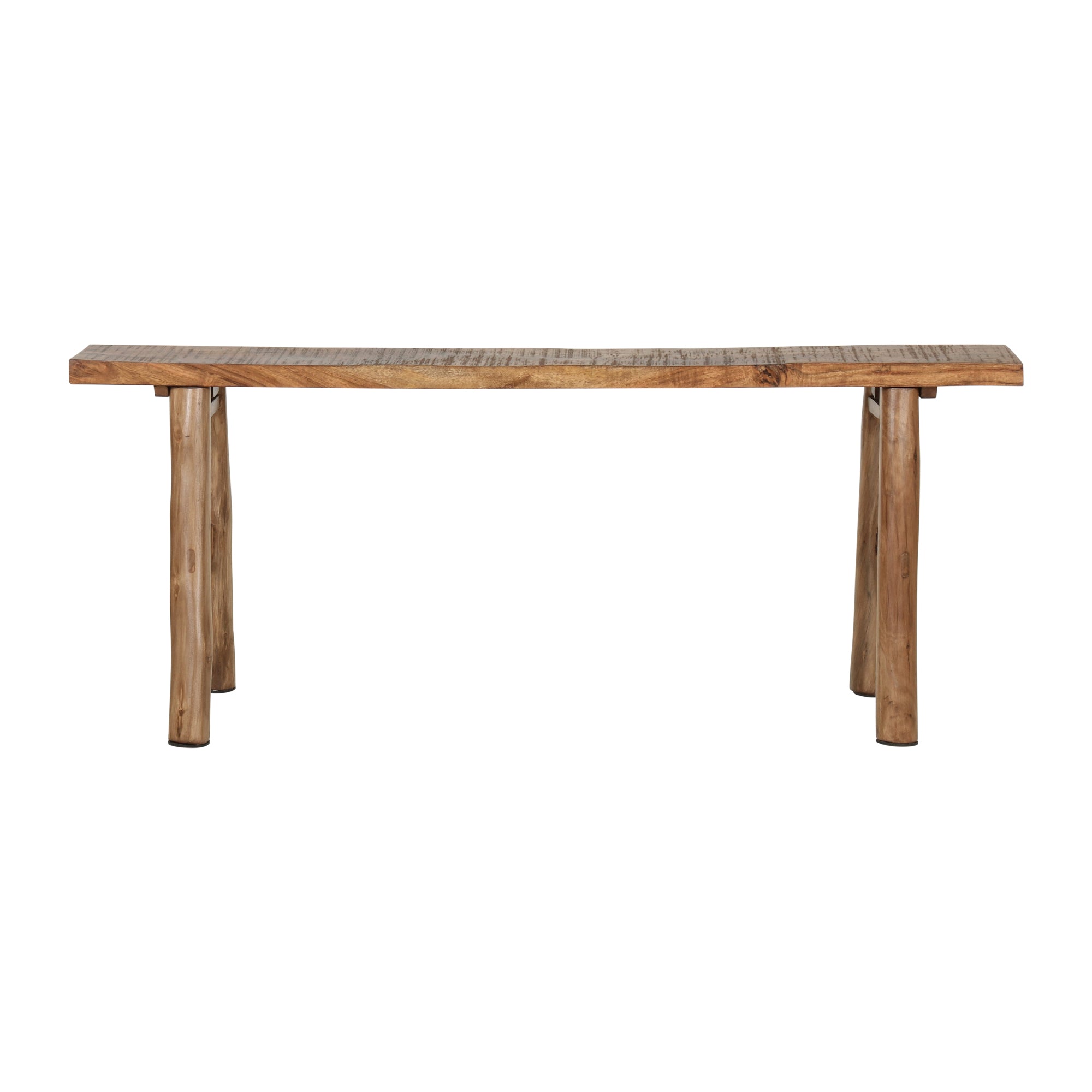 Ember Narrow Solid Wood A-Frame Bench