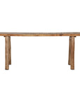 Ember Narrow Solid Wood A-Frame Bench