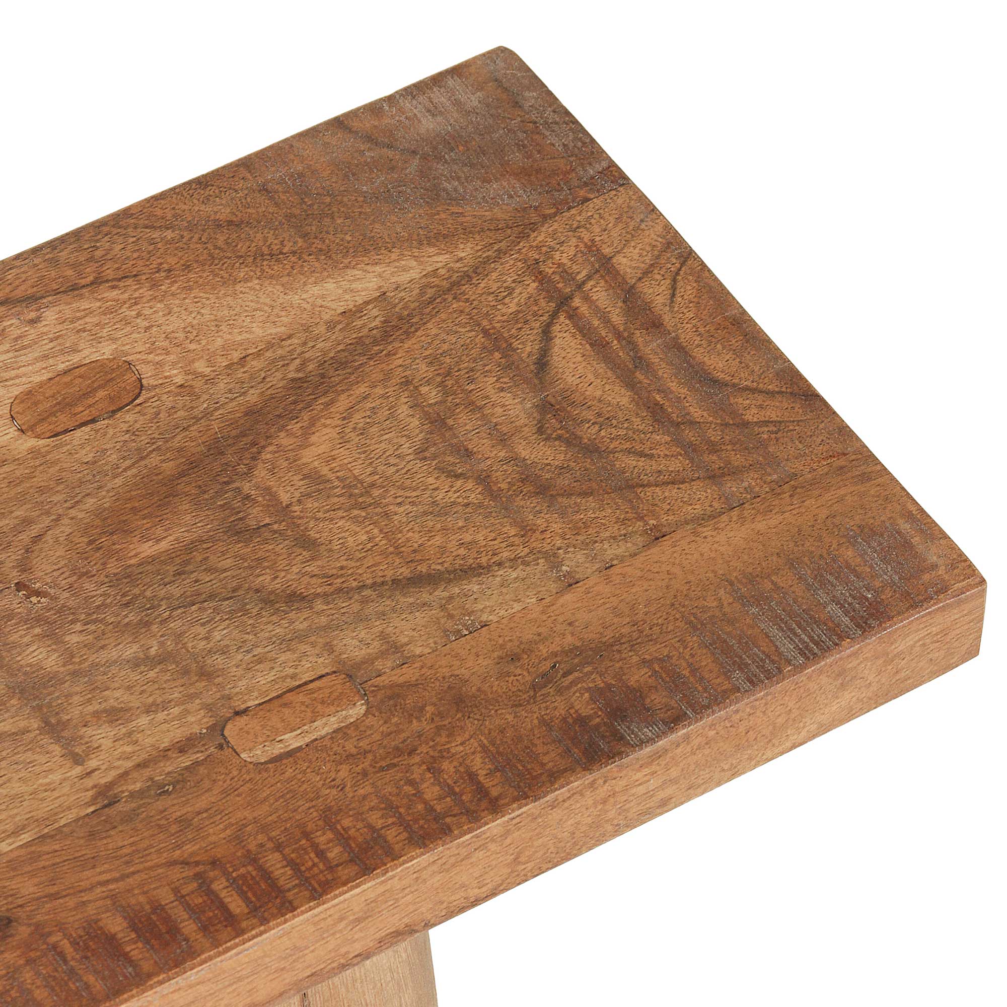 Ember Narrow Solid Wood A-Frame Bench