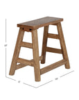 Ember Narrow Solid Wood Stool