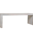 Beige Karson Solid Wood Bench Mango Wood bench