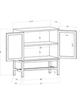Indigo Road by Egypt Sherrod x East at Main Symphony Accent Cabinet