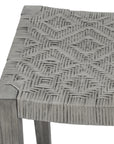 Indigo Road by Egypt Sherrod x East at Main Javi Rattan and Mahogany Counterstool (Set of 2)