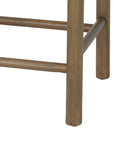Cruz Banana Leaf Rush Counter Stool, Set of 2 Solid Wood counter stool