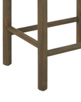 Boden Cane Woven Counter Stool, Set of 2 Solid Wood counter stool
