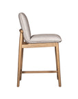Nova Upholstered Solid Wood Counterstool