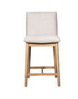 Nova Upholstered Solid Wood Counterstool