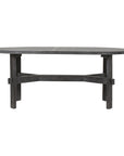 Acacia Oval Solid Wood Coffee Table