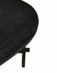 Acacia Oval Solid Wood Coffee Table