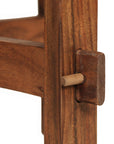 Acacia Oval Solid Wood Coffee Table