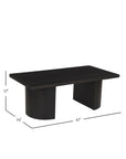 Half Moon Coffee Table
