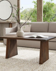 Indigo Road by Egypt Sherrod x East at Main Trapezium Plank Wood Coffee Table