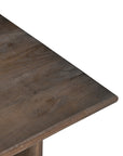 Trapezium Plank Wood Coffee Table