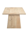 Trapezium Plank Wood Coffee Table