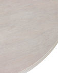 Christie Cross Base Wood Coffee Table
