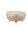 Maya Round Rattan Coffee Table