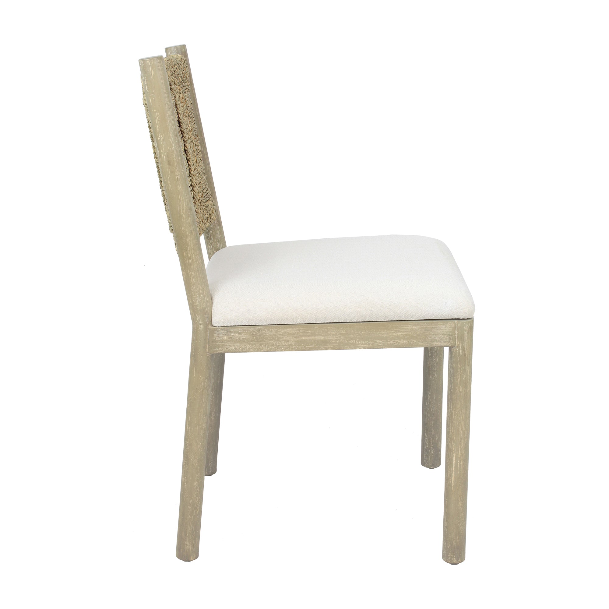 Indigo Road by Egypt Sherrod x East at Main Kauai Woven Seagrass Dining Chair, Set of 2
