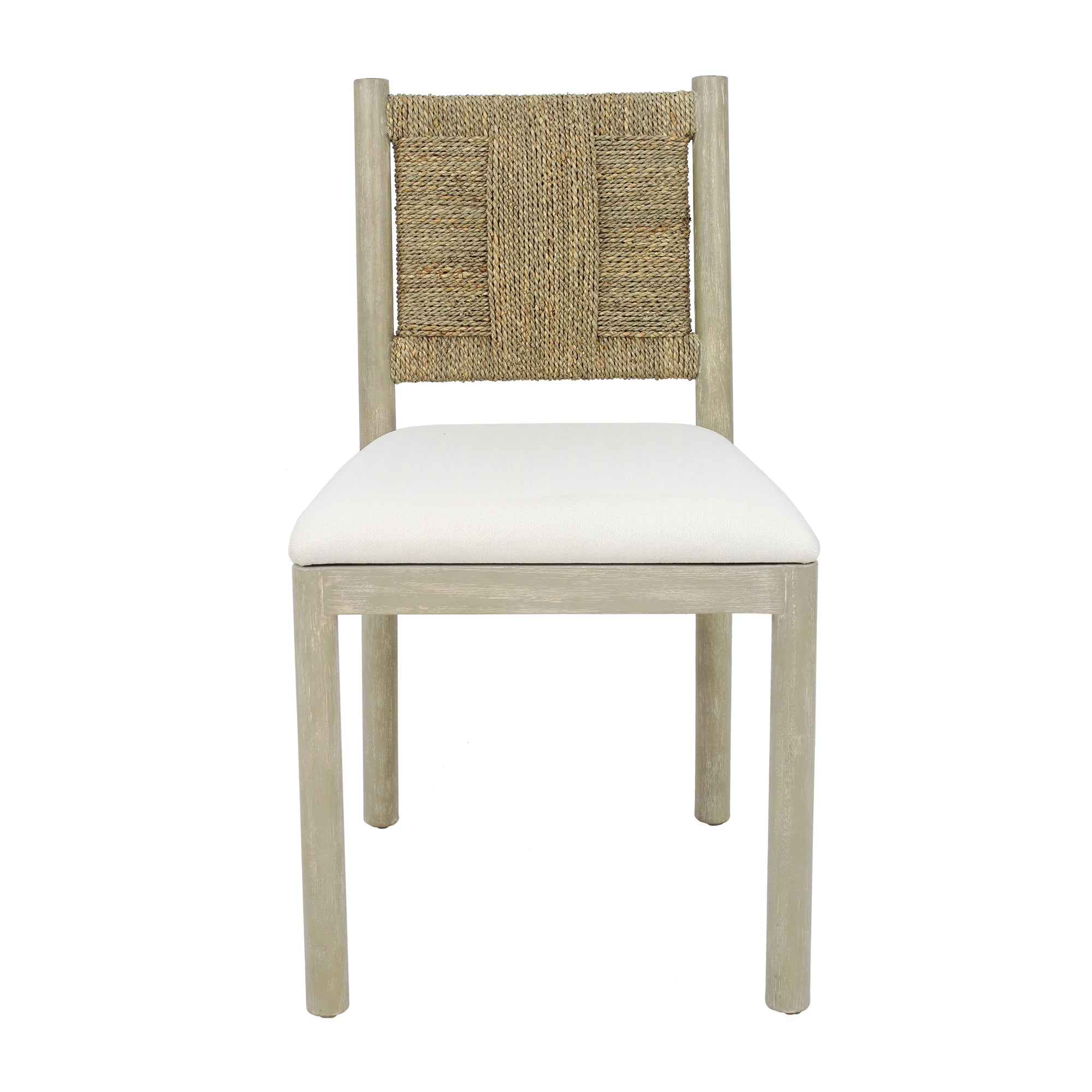 Indigo Road by Egypt Sherrod x East at Main Kauai Woven Seagrass Dining Chair, Set of 2