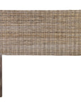 Reed Woven Rattan Headboard