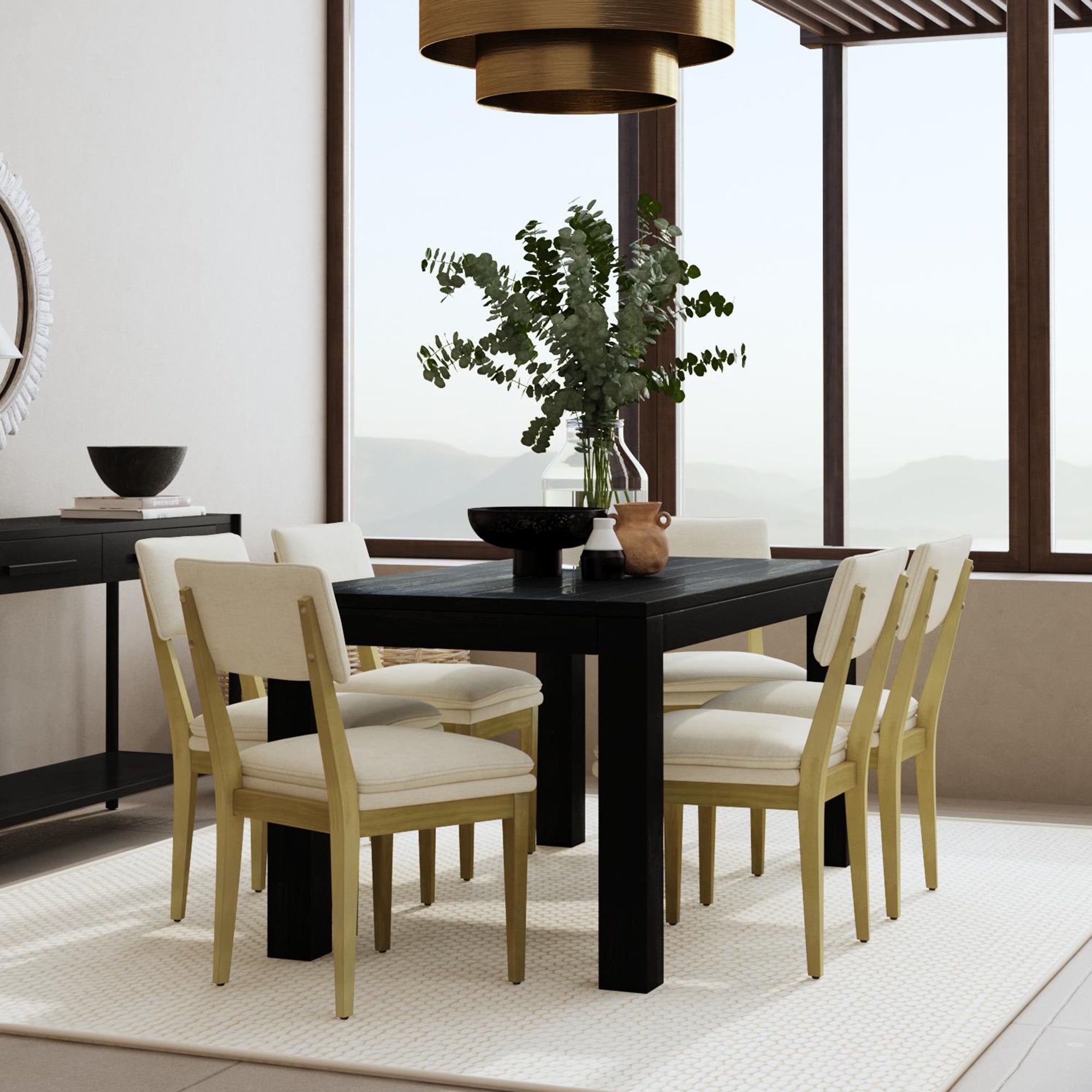 Parsons Solid Wood Dining Table